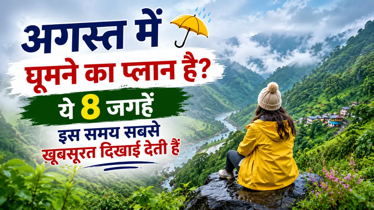 August Me Ghumne Ki Jagah