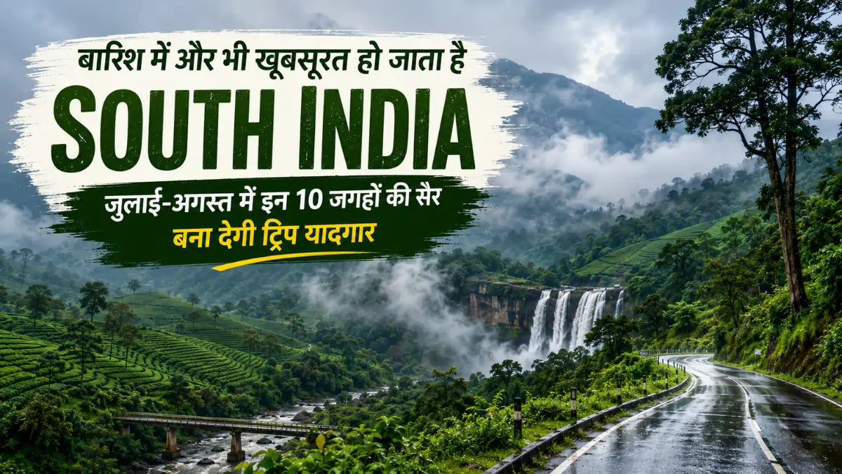 Best Places to Visit in South India in Monsoon