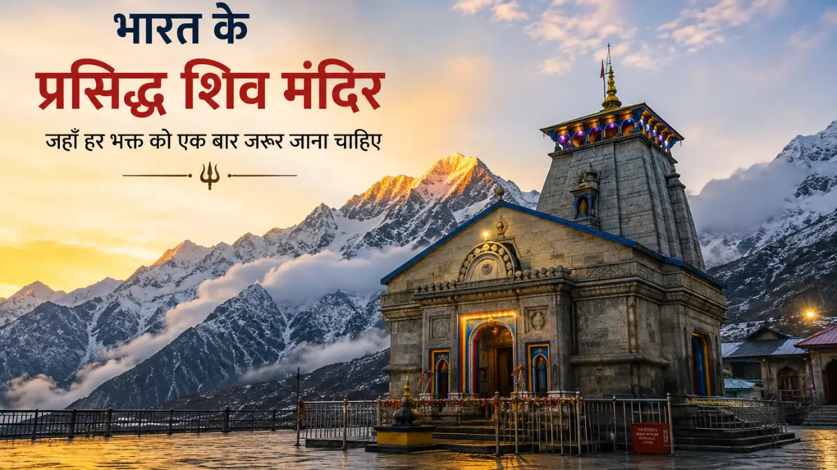 Famous Shiva Temple in India