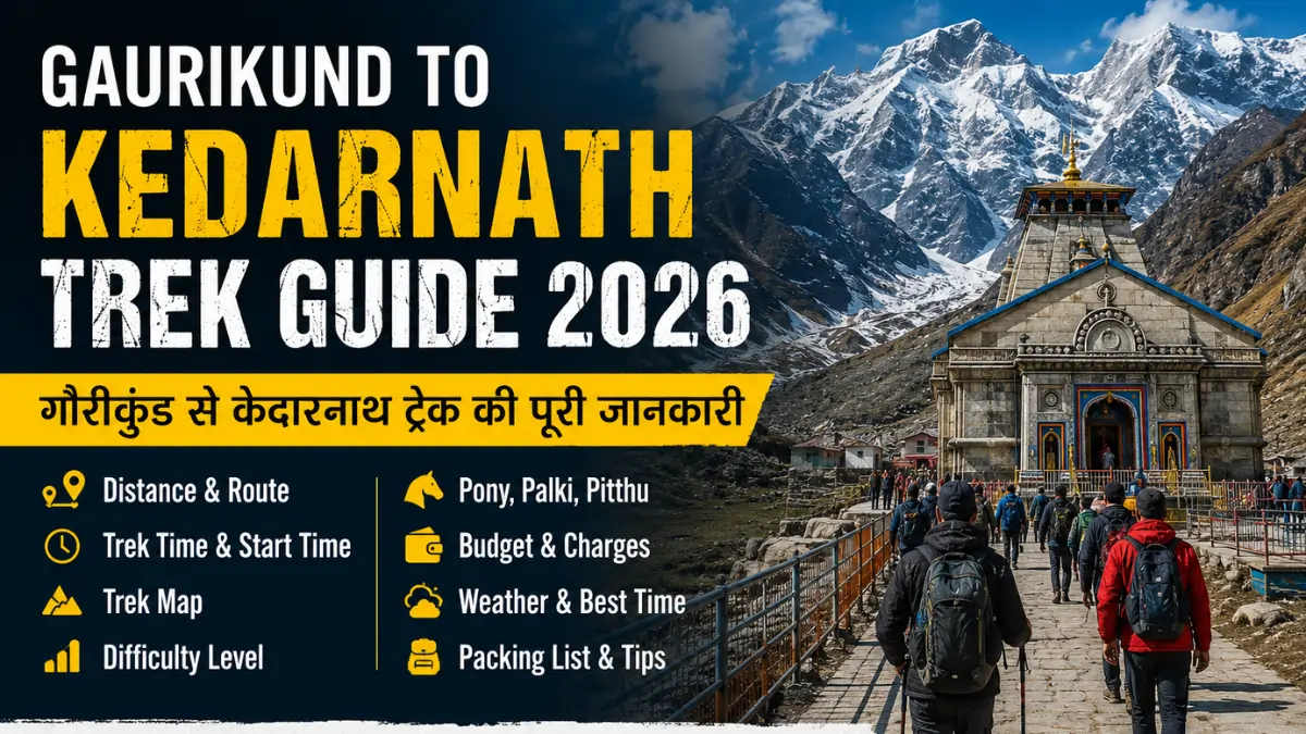 Gaurikund to Kedarnath Trek