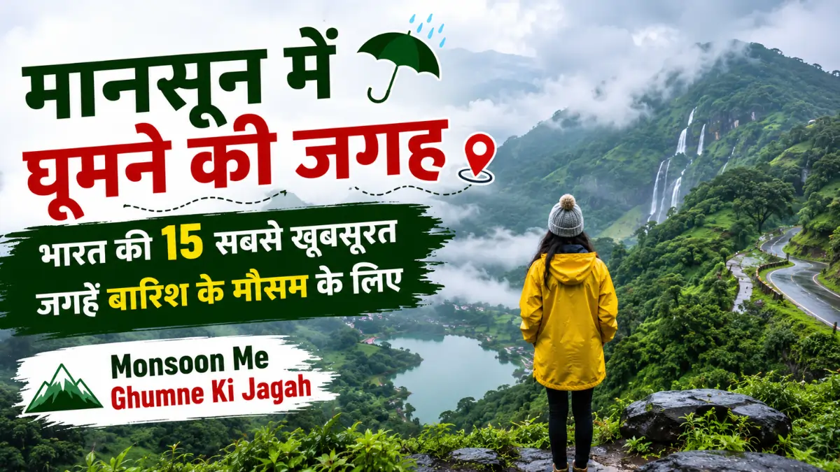 Monsoon Me Ghumne Ki Jagah
